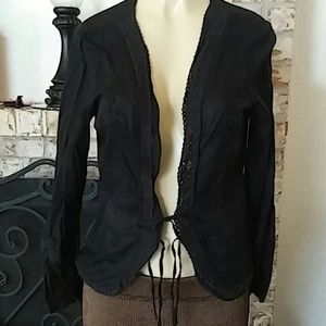 Autre Ton black laced jacket